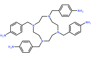 4,4',4'',4'''-((1,4,7,10-tetraazacyclododecane-1,4,7,10-tetrayl)tetrakis(methylene))tetraaniline