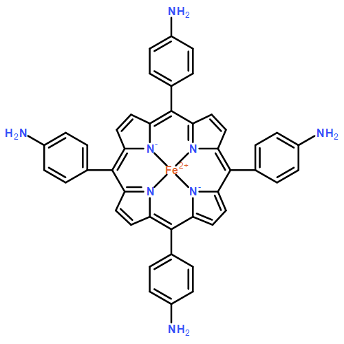 Iron, [[4,4',4'',4'''-(21H,23H-porphine-5,10,15,20-tetrayl-κN21,κN22,κN23,κN24)tetrakis[benzenaminato]](2-)]-, (SP-4-1)-