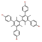 4,4'''-Dibromo-5',5''-bis(4-bromophenyl)-2',2'',4',4'',6',6''-hexamethyl-1,1':3',1'':3'',1'''-quaterphenyl