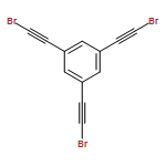 benzene, 1,3,5-tris(2-bromoethynyl)-