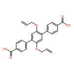2',5'-bis(allyloxy)-[1,1':4',1''-terphenyl]-4,4''-dicarboxylic acid