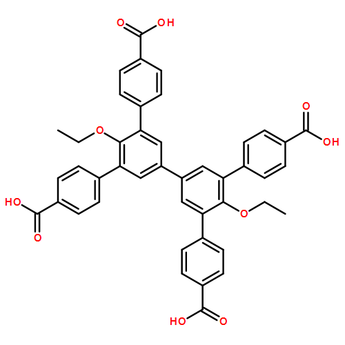 5',5''-Bis(4-carboxyphenyl)-4'',6'-diethoxy-[1,1':3',1'':3'',1'''-quaterphenyl]-4,4'''-dicarboxylic acid