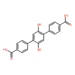 [1,​1':4',​1''-​Terphenyl]​-​4,​4''-​dicarboxylic acid, 2',​5'-​dihydroxy-