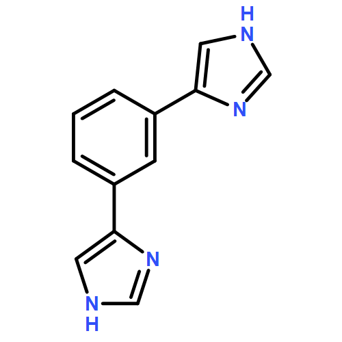 1H-Imidazole, 4,4'-(1,3-phenylene)bis-