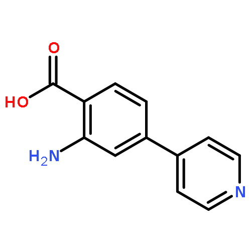 2-amino-4-pyridin-4-ylbenzoic acid