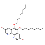 1,10-Phenanthroline, 3,8-dibromo-5,6-bis(octyloxy)-