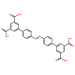 4'-[(1E)-2-(3',5'-dicarboxy[1,1'-biphenyl]-4-yl)diazenyl]-[1,1'-Biphenyl]-3,5-dicarboxylic acid