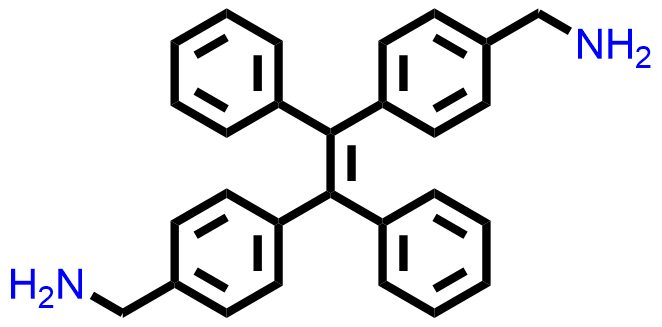 1,2-di-[4-(aminomethyl)phenyl]-1,2-diphenylethylene