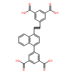 5-​[4-​[2-​(3,​5-​dicarboxyphenyl)​ethynyl]​-​1-​naphthalenyl]​-1,​3-​Benzenedicarboxylic acid