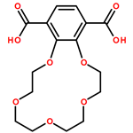 2,3,5,6,8,9,11,12-Octahydrobenzo[b][1,4,7,10,13]pentaoxacyclopentadecine-14,17-dicarboxylic acid