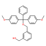 Benzenemethanol,3-​[[bis(4-​methoxyphenyl)​phenylmethoxy]​methyl]​-
