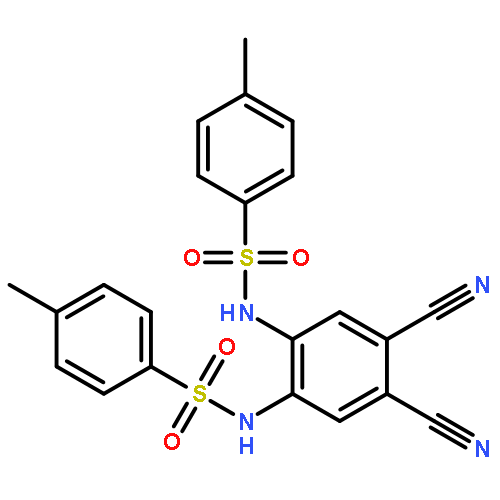 N,N'-(4,5-dicyano-1,2-phenylene)bis[4-methyl-Benzenesulfonamide