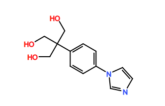 2-(羟甲基)-2-(4-咪唑-1-基苯基)丙烷-1,3-二醇