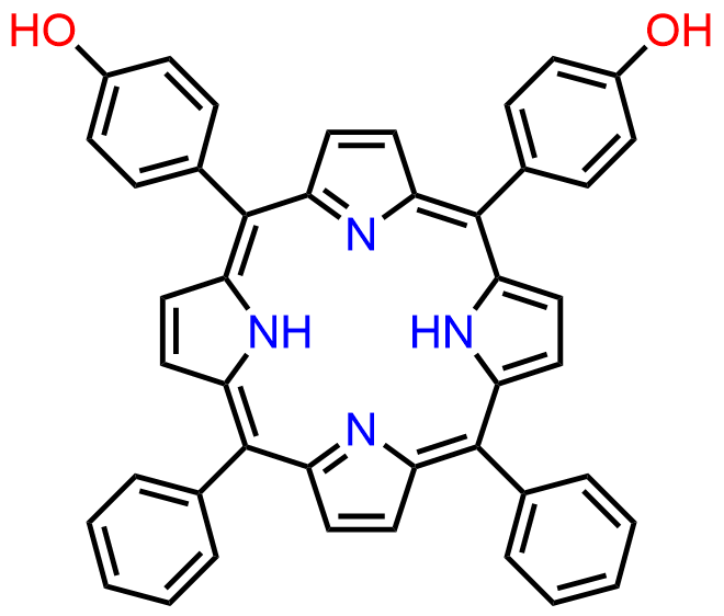 4,4’-(15,20-二苯基-21H,23H-卟吩-5,10-二基)双酚