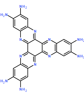 Diquinoxalino[2,3-a:2',3'-c]phenazine-2,3,8,9,14,15-hexamine