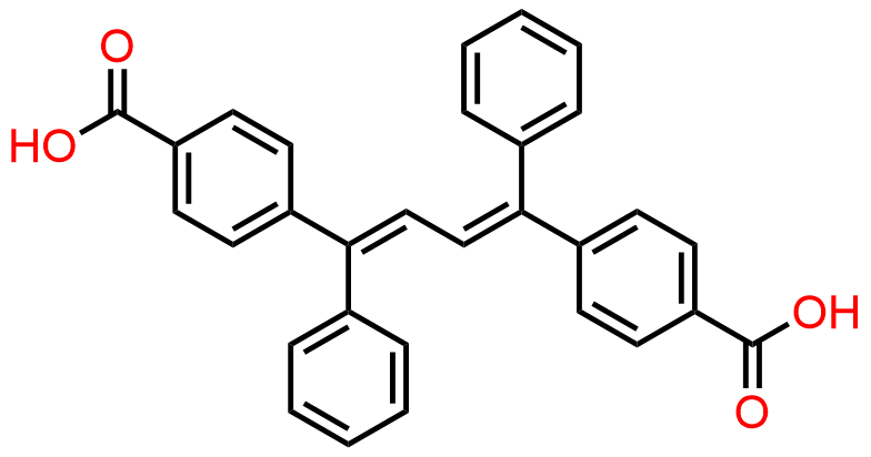 4,4′-[(1Z,3Z)-1,4-Diphenyl-1,3-butadiene-1,4-diyl]bis[benzoic acid]