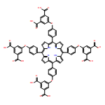 4,​4',​4'',​4'''-​(21H,​23H-​porphine-​5,​10,​15,​20-​tetrayl)​tetrakis-Phenoxy-5-Hydroxyisophthalicacid