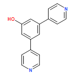 1-羟基-3,5-二(4-吡啶苯基)苯