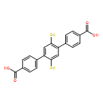 [1,​1':4',​1''-​Terphenyl]​-​4,​4''-​dicarboxylic acid, 2',​5'-​dimercapto-