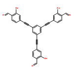 4,4',4''-(benzene-1,3,5-triyltris(ethyne-2,1-diyl))tris(2-hydroxybenzaldehyde)