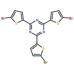 1,3,5-Triazine, 2,4,6-tris(5-bromo-2-thienyl)-