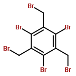 Benzene, 1,3,5-tribromo-2,4,6-tris(bromomethyl)-