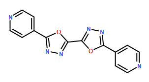 5,5'-di(pyridin-4-yl)-2,2'-bi(1,3,4-oxadiazole)