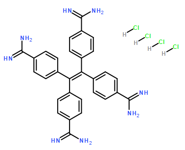 tetrakis(p-​amidinophenyl)​-Ethylene