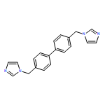 1,1′-[[1,1′-Biphenyl]-4,4′-diylbis(methylene)]bis[1H-imidazole]