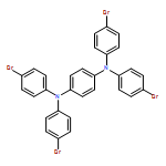 N1,N1,N4,N4-Tetrakis(4-bromophenyl)-1,4-benzenediamine