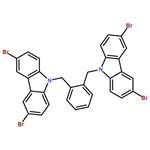 1,2-Bis[(3,6-dibromo-9H-carbazol-9-yl)methyl]benzene