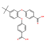 benzoic acid, 4,4'-[[4-(1,1-dimethylethyl)-1,2-phenylene]bis(oxy)]bis-