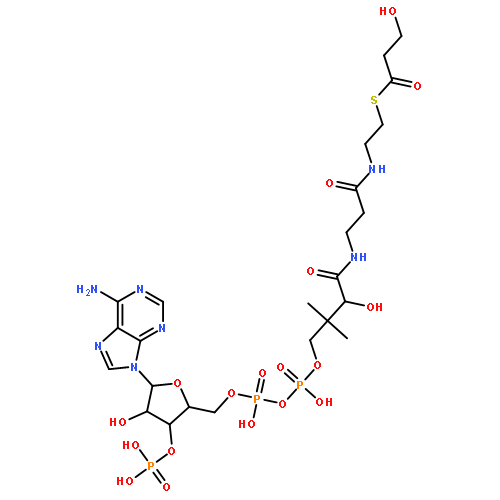 Coenzyme A,S-(3-hydroxypropanoate)