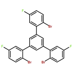 2,2''-dibromo-5'-(2-bromo-5-fluorophenyl)-5,5''-difluoro-1,1':3',1''- terphenyl