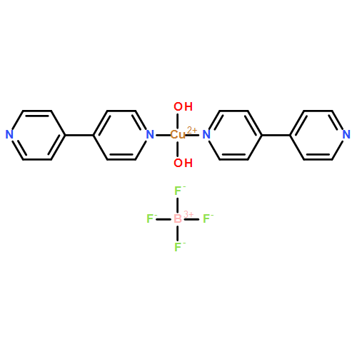 [Cu-(bpy)(BF4)2(H2O)2](bpy)