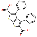 Thieno[2,3-b]thiophene-2,5-dicarboxylic acid, 3,4-diphenyl-