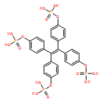 4-(1,2,2-tris(4-(phosphonooxy)phenyl)vinyl)phenyl dihydrogen phosphate