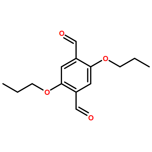 2,5-dipropoxybenzene-1,4-dicarbaldehyde