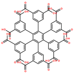 [1,​1':2',​1''-​Terphenyl]​-​3,​3'',​5,​5''-​tetracarboxylic acid, 3',​4',​5',​6'-​tetrakis(3,​5-​dicarboxyphenyl)​-