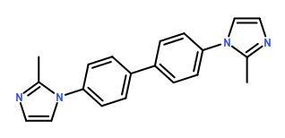 1H-​Imidazole, 1,​1'-​[[1,​1'-​biphenyl]​-​4,​4'-​diyl]​bis[2-​methyl-