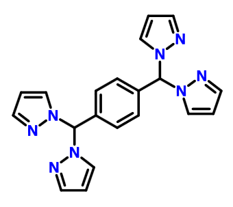 α,α,α',α'-四(1-吡唑基)-对二甲苯