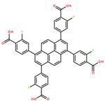4,4',4'',4'''-(pyrene-1,3,6,8-tetrayl)tetrakis(2-fluorobenzoic acid)