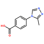4-(3-Methyl-4H-1,2,4-triazol-4-yl)benzoic acid
