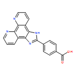 benzoic acid, 4-(1h-imidazo[4,5-f][1,10]phenanthrolin-2-yl)-