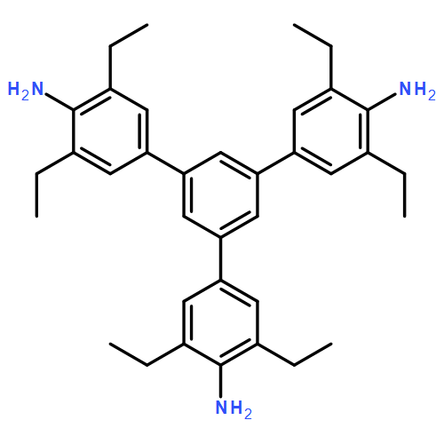 [1,​1':3',​1''-​Terphenyl]​-​4,​4''-​diamine, 5'-​(4-​amino-​3,​5-​diethylphenyl)​-​3,​3'',​5,​5''-​tetraethyl-