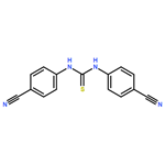 N,N'-bis-(4-cyano-phenyl)-thiourea