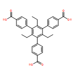 5'-(4-carboxyphenyl)-2',4',6'-triethyl-[1,1':3',1''-terphenyl]-4,4''-dicarboxylic acid