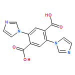 2,5-二(1H-咪唑-1-基)对苯二甲酸