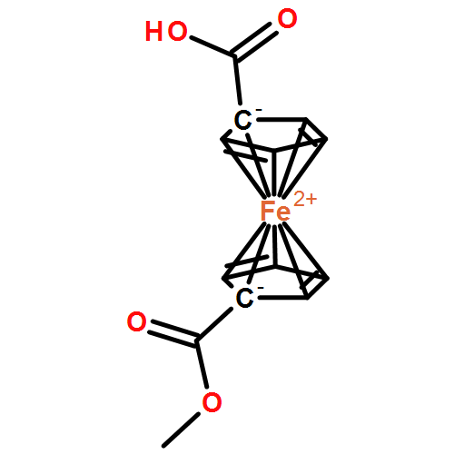 Ferrocene, 1-carboxy-1′-(methoxycarbonyl)-