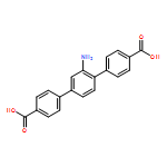 2’-氨基-[1,1’:4’,1″-三联苯基]-4,4″-二羧酸
